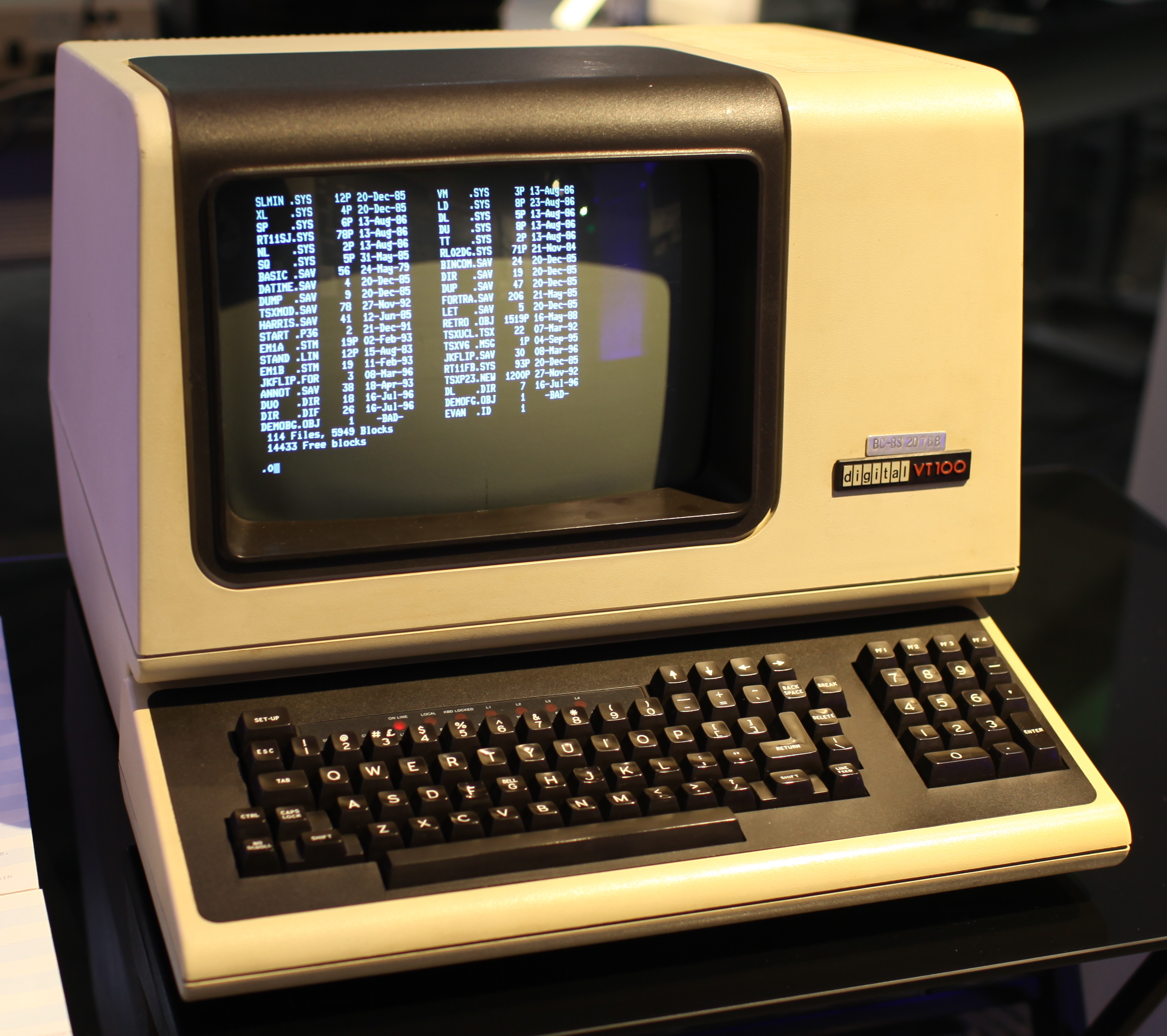 DEC VT101 terminal